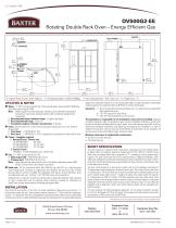 OV500G2-EE Rotating Double Rack Oven ? Energy Efficient Gas - 2