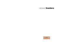 Catalogue Abitare Snaidero 2018 - 2