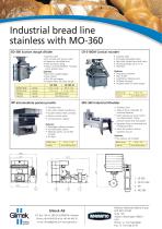 Glimek Industrial Bread Line with MO-360-2