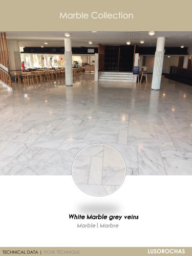 MARBLE COLLECTION BY LUSOROCHAS WHITE