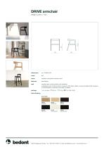 Drive armchair - product sheet - 2