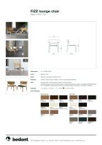 Fizz lounge chair - product sheet - 2