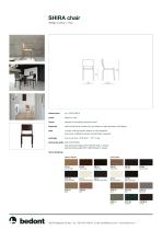 Shira chair - product sheet - 2