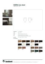 Shira low stool - product sheet - 2