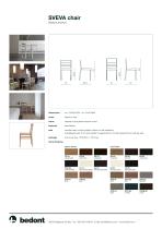 Sveva chair - product sheet - 2