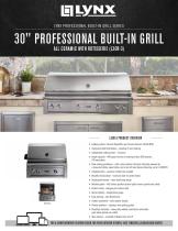 30" PROFESSIONAL BUILT-IN GRILL - 1