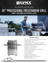 30" PROFESSIONAL FREESTANDING GRILL - 1