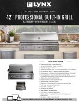 42" PROFESSIONAL BUILT-IN GRILL - 1