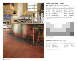 Color Blox / Color Blox Mosaics Brochure - 7