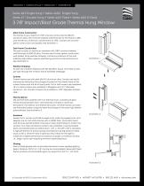 3 7⁄8" Impact/Blast Grade Thermal Hung Window-2