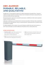 DBK Automatic barrier-2