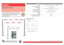 Height restriction barrier - 1