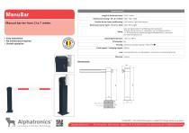 ManuBar Manual barrier - 1