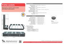 Prefab galvanized sockets - 1