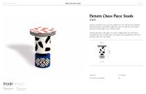 PATTERN CHESS PIECE STOOLS - 3