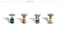 PATTERN CHESS PIECE STOOLS - 5