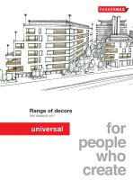 Universal - Range of decors - 1