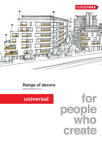 Universal - Range of decors