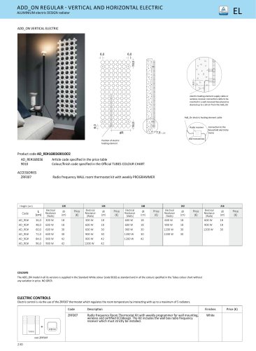 ADD_ON REGULAR - VERTICAL AND HORIZONTAL ELECTRIC