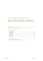 Kermi B20 design radiators - 3