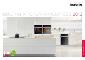 Catalogue Built-in kitchen appliances 2012 - 1