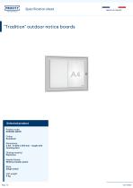 "Tradition" outdoor notice boards-1