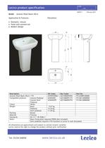 Avensis Wash Basin 45cm - 1