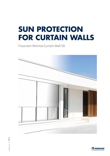 SUN PROTECTION FOR CURTAIN WALLS