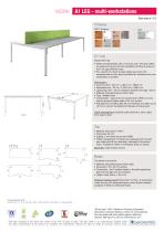 WORK A1 LEG - multi-workstations D-1