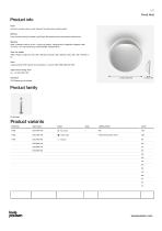 Flindt Wall data sheet - 2