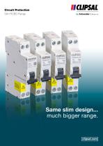 Circuit Protection Slim RCBO Range - 1