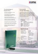 Clipsal Homesafe Keyless Entry System-3