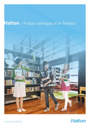 Product catalogue of air filtration