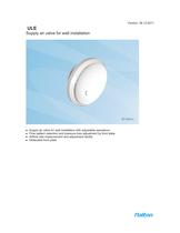 ULE Supply air valve for wall installation-1