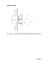 ULE Supply air valve for wall installation-5