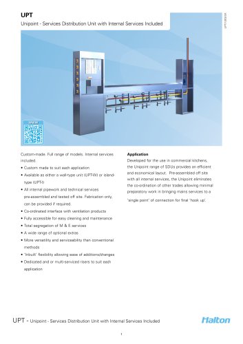 UPT - Unipoint - Services Distribution Unit with Internal Services Included