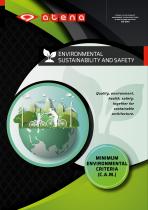 ENVIRONMENTAL SUSTAINABILITY AND SAFETY - 1