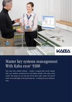 Master key systems management - 1