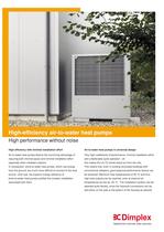 High-efficiency air-to-water heat pumps-1