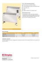 K 811 / K 821 free-standing convectors - 2