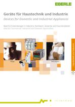 Devices for Domestic and Industrial Appliances Catalogue 3073-1