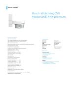 Busch-Watchdog 220 MasterLINE KNX premium ALPINE WHITE - 1