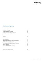 Brochure 'Architectural Lighting' - 3