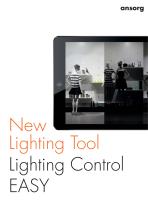 New Lighting Tool Lighting Control EASY-1