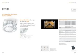 STEINEL Profesionnels:Innovations 2012-13