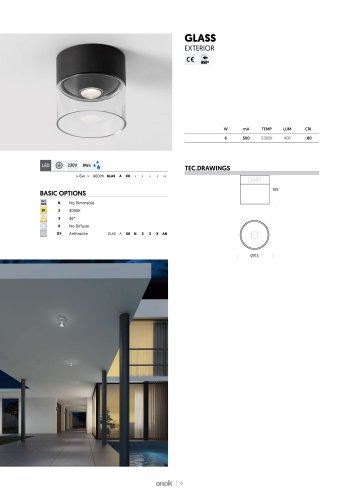 Technical Datasheet GLASS EXTERIOR