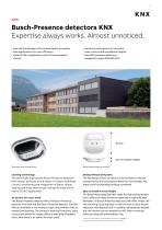 SMARTER BUILDING Busch-Presence detectors Energy saving the easy way - 11