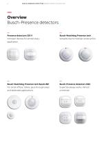 SMARTER BUILDING Busch-Presence detectors Energy saving the easy way - 4