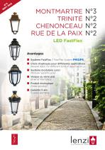 MONTMARTRE N°3 - TRINITÉ N°2 - CHENONCEAU N°2 - RUE DE LA PAIX N°2 - LED FastFlex