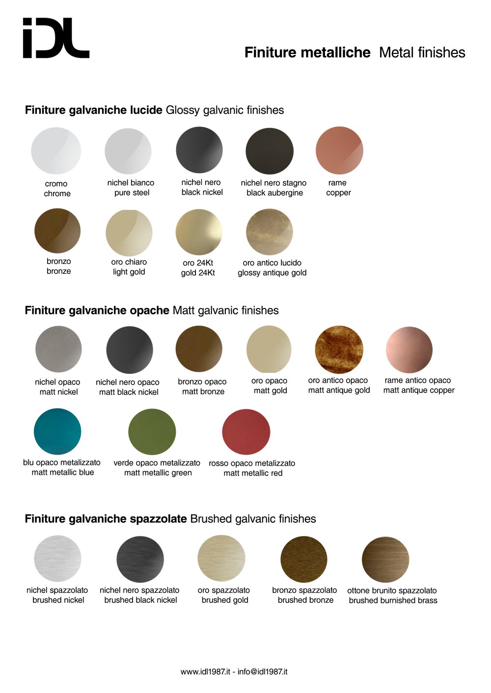 iDL-metal-finishes - iDL
